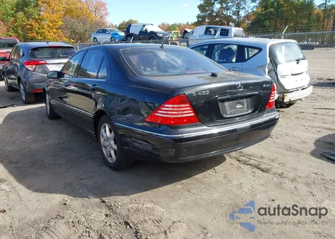 2006 Mercedes-Benz S 430 4Matic из США, поврежденный, VIN WDBNG83J36A468276